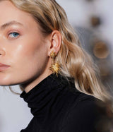 Starburst Drop Earrings