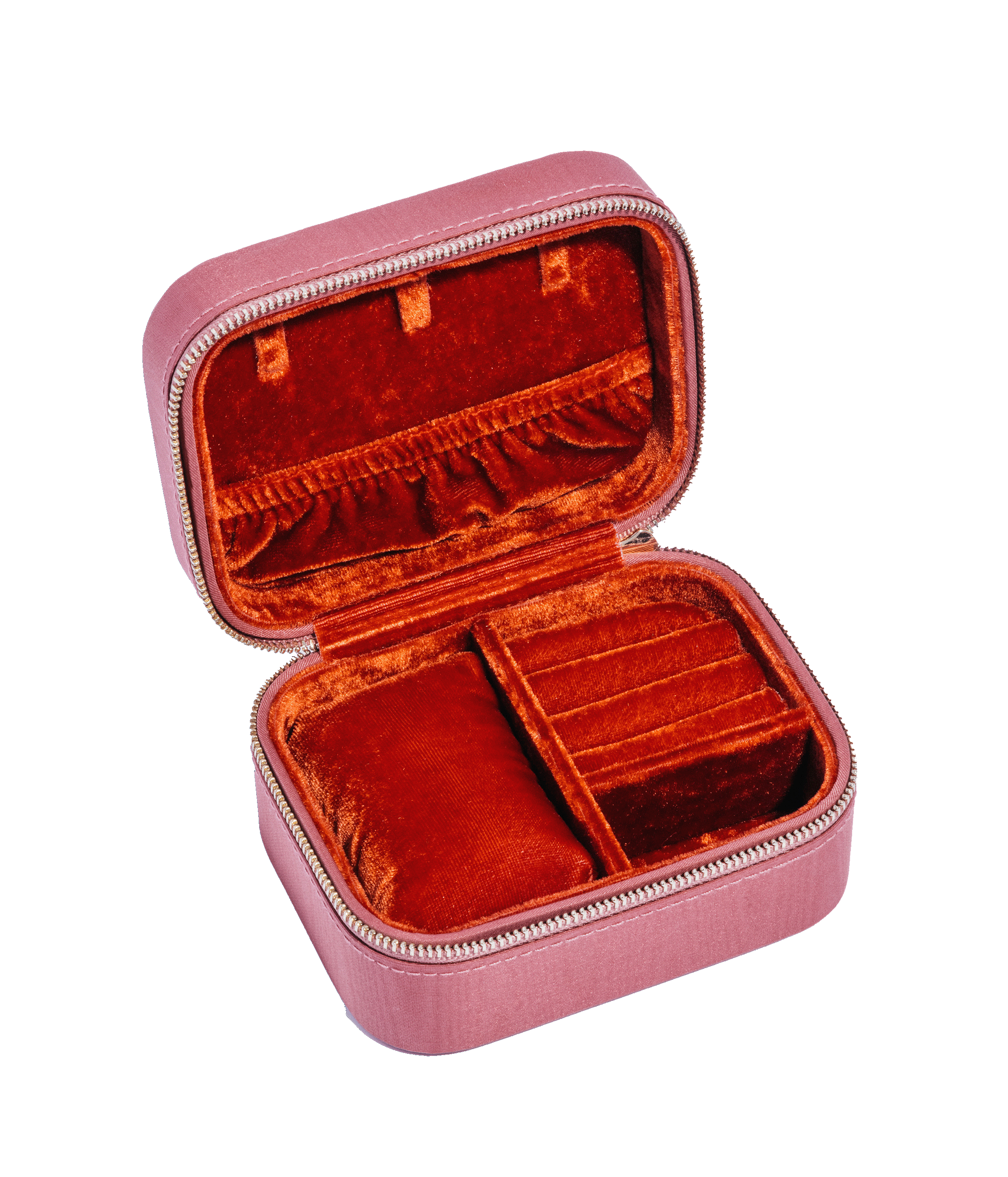 Sacher Boîte à bijoux vieux rose pour femme Crystalo Sacher Boîte à bijoux vieux rose pour femme Crystalo