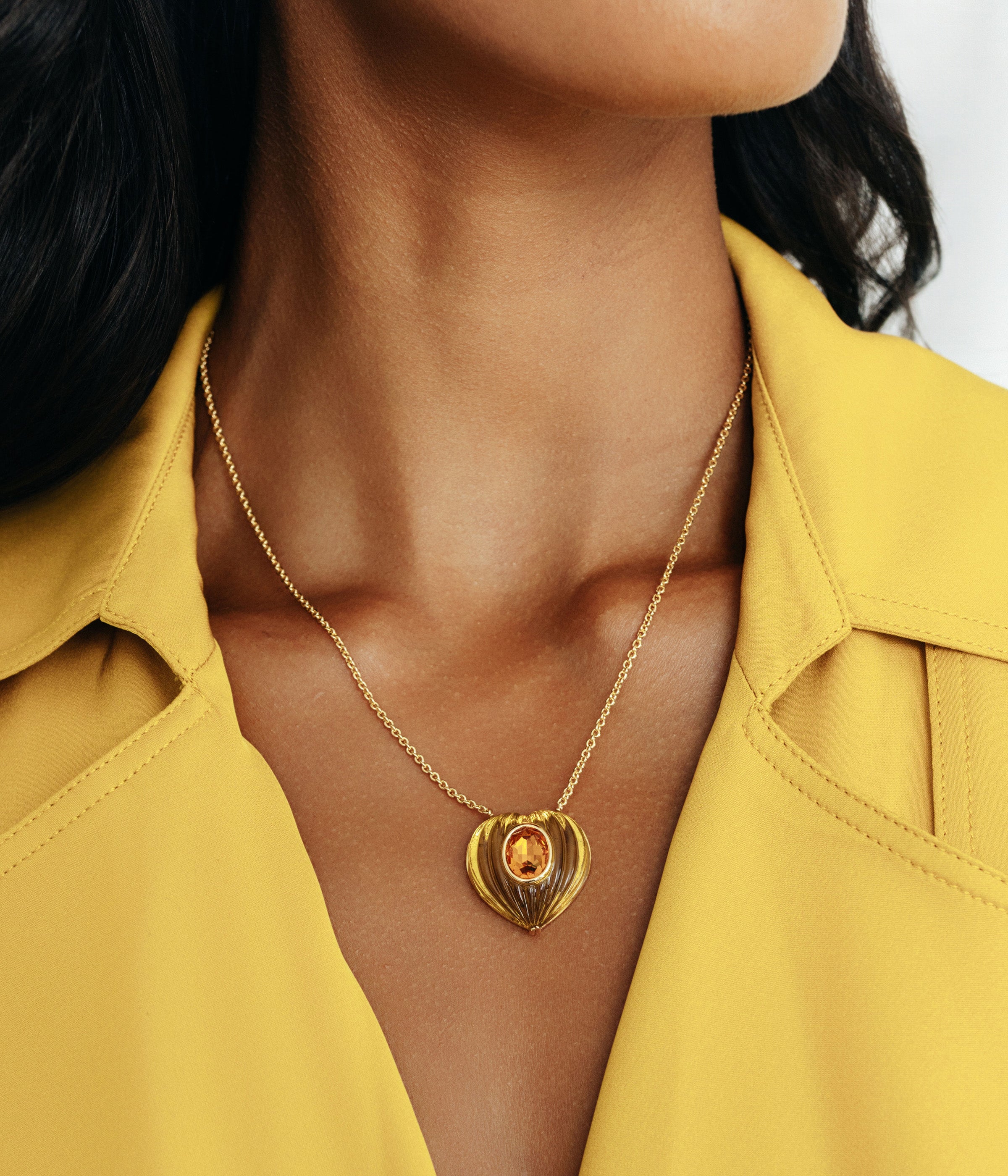 Veda Heart Necklace - Loren Hope