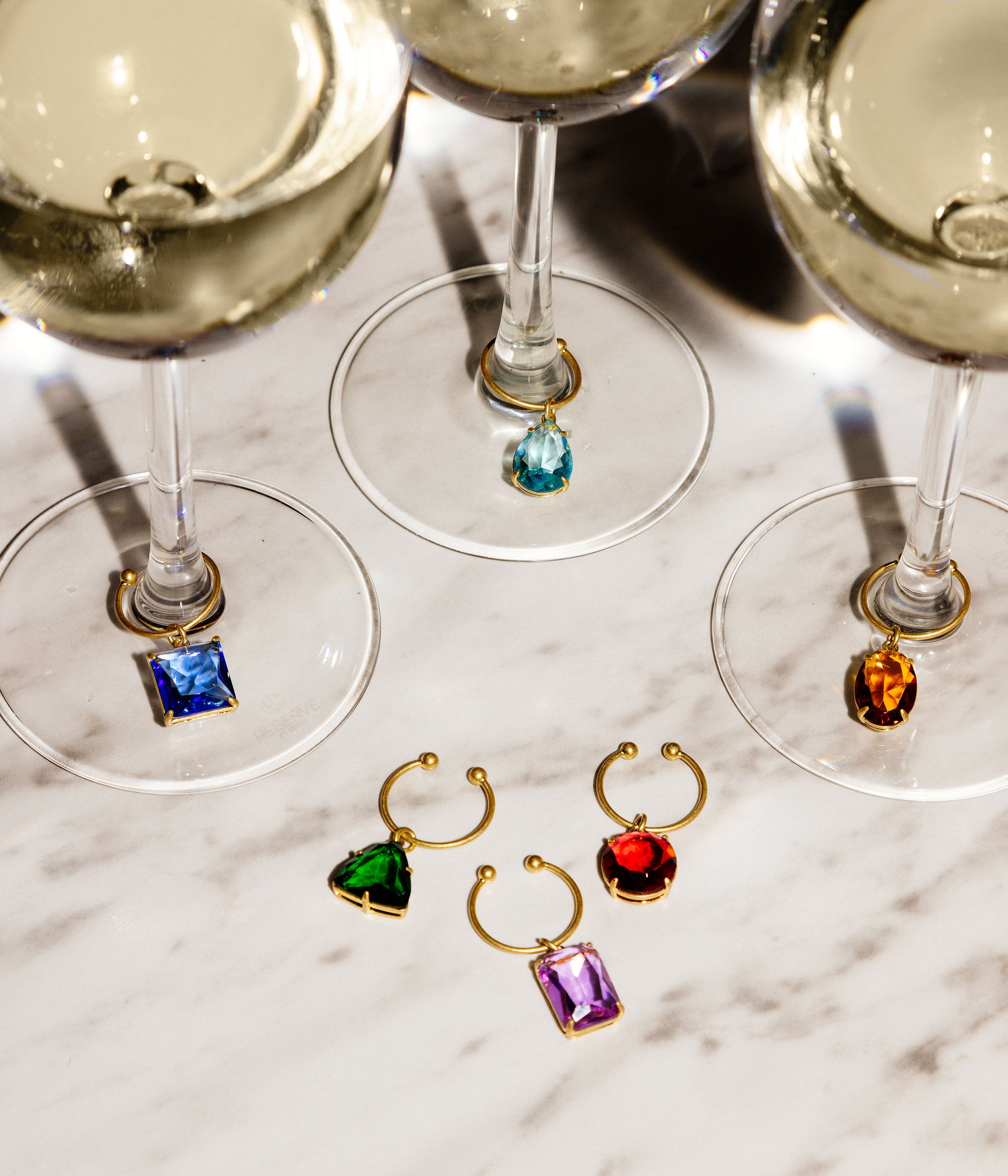 Make Merry Wine Charms