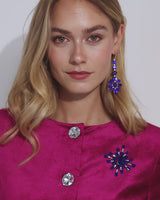 Indigo Statement Earrings