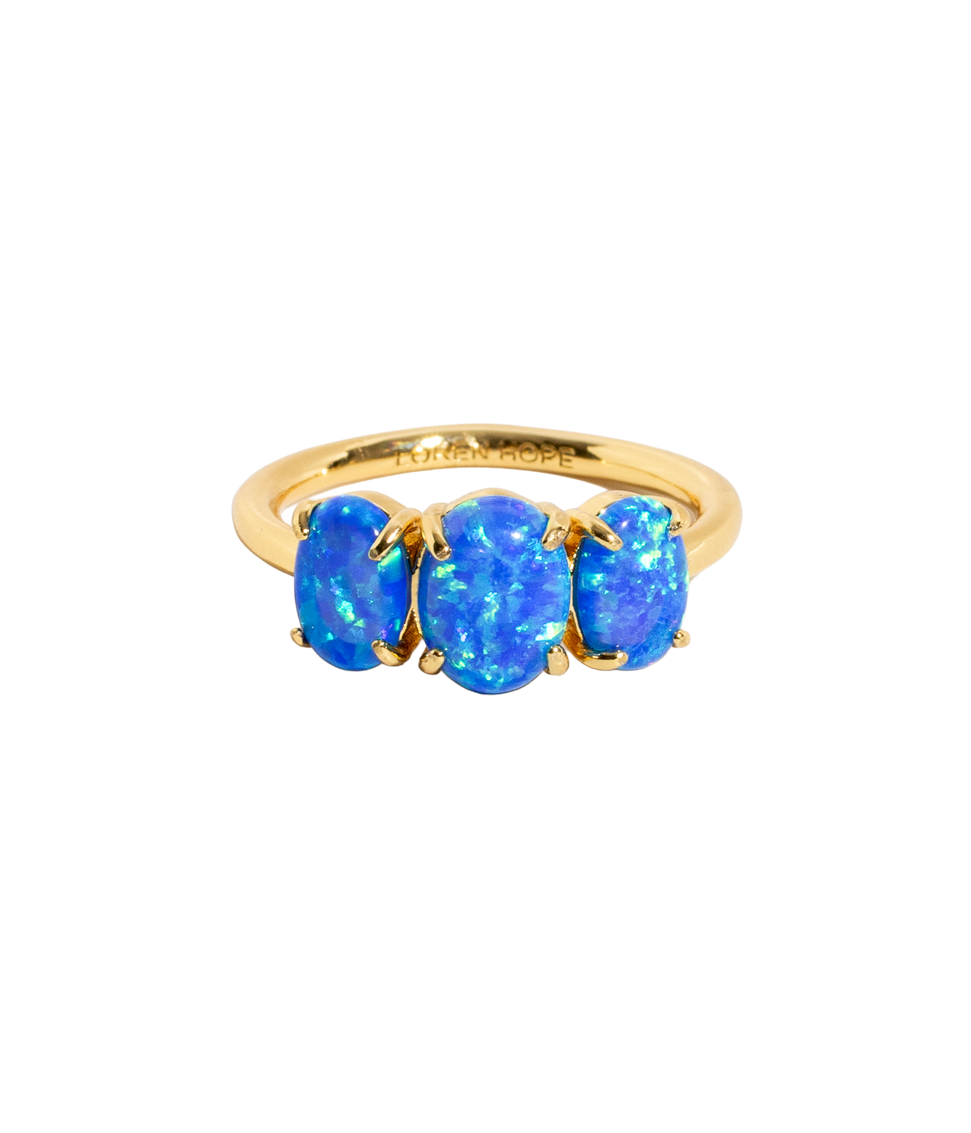 Nola Ring in Blue Opal - Loren Hope