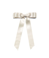 Loren Hope x Bardot Bow Gallery - Silk Hair Bow in Vanilla