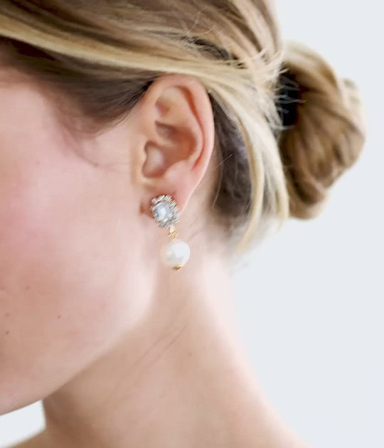 Tatiana Pearl Earrings