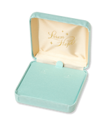 Medium Vintage Style Aqua Gift Box (For Drop Earrings)