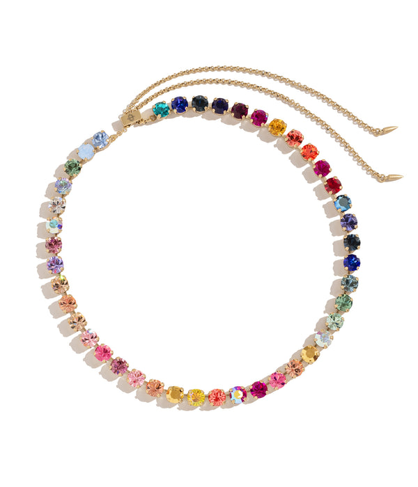 Arista Slider Necklace in Cosmic Ombré