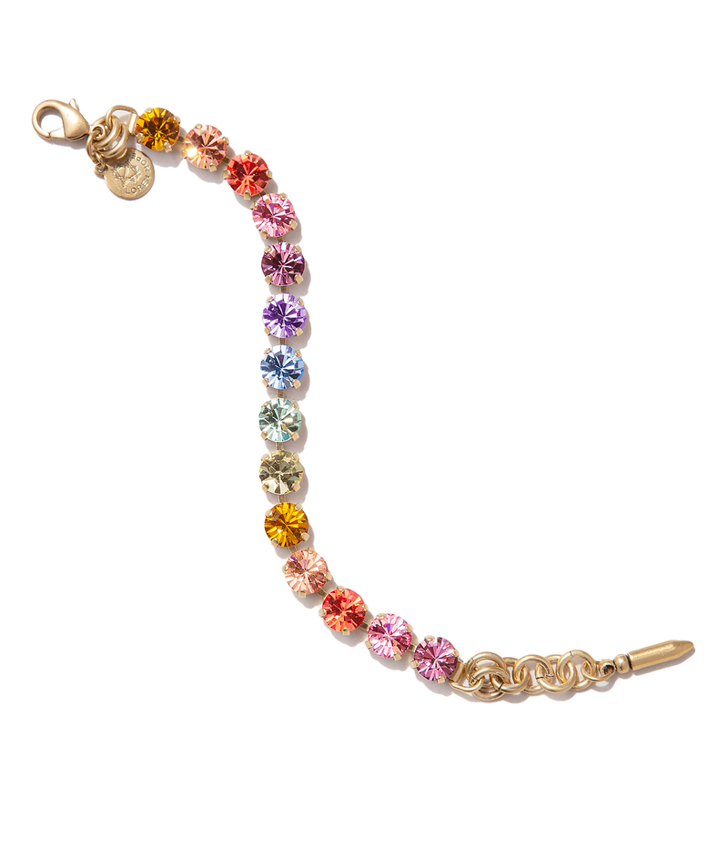 Arista Bracelet in Rainbow Ombré