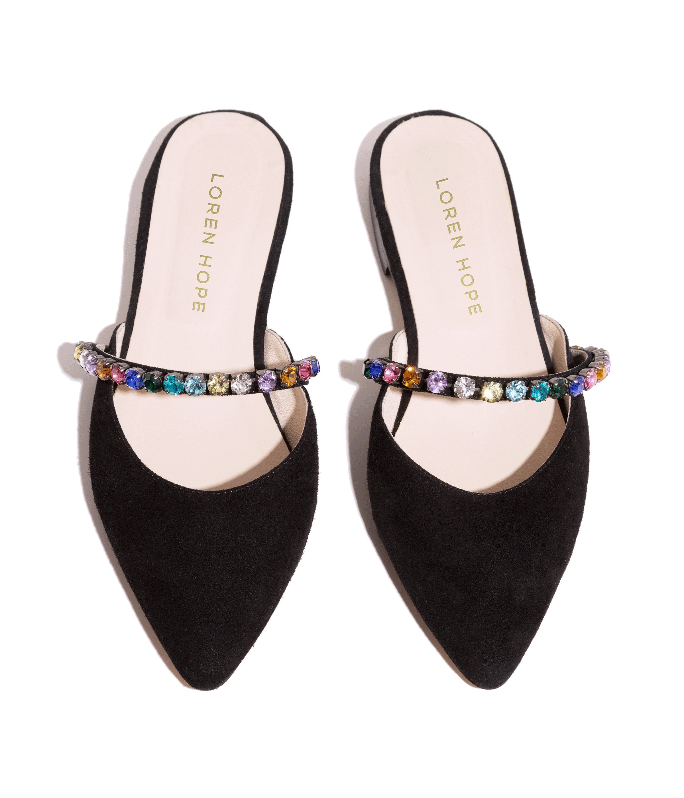 Audrey Slides in Confetti Ombré - Loren Hope