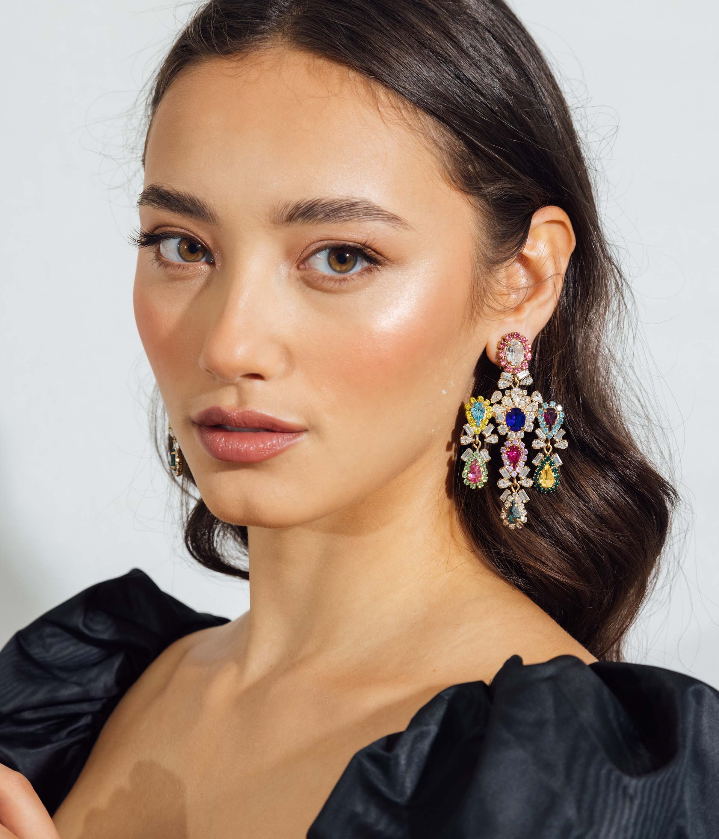 Collins Statement Clip-On Earrings - Loren Hope