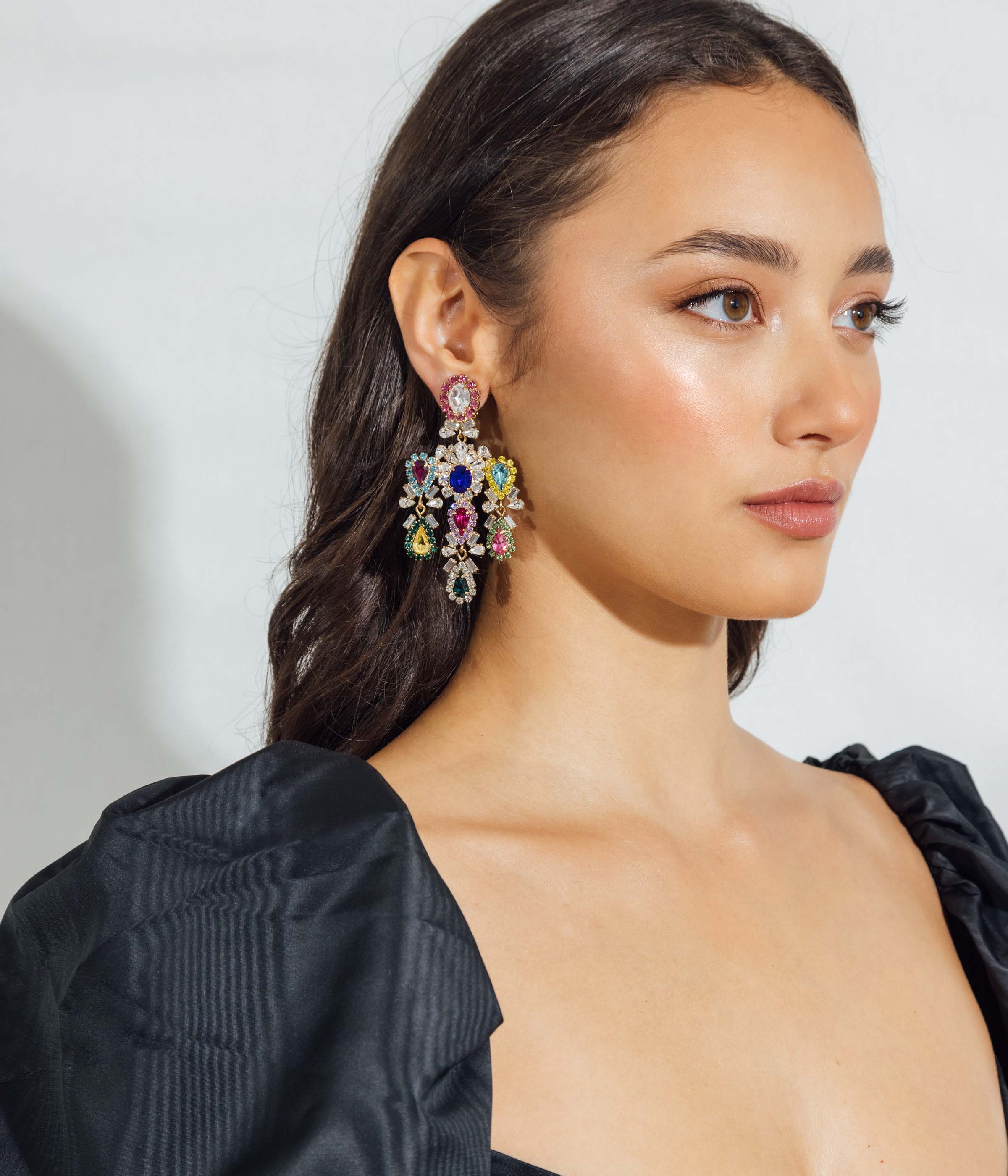 Collins Statement Clip-On Earrings - Loren Hope