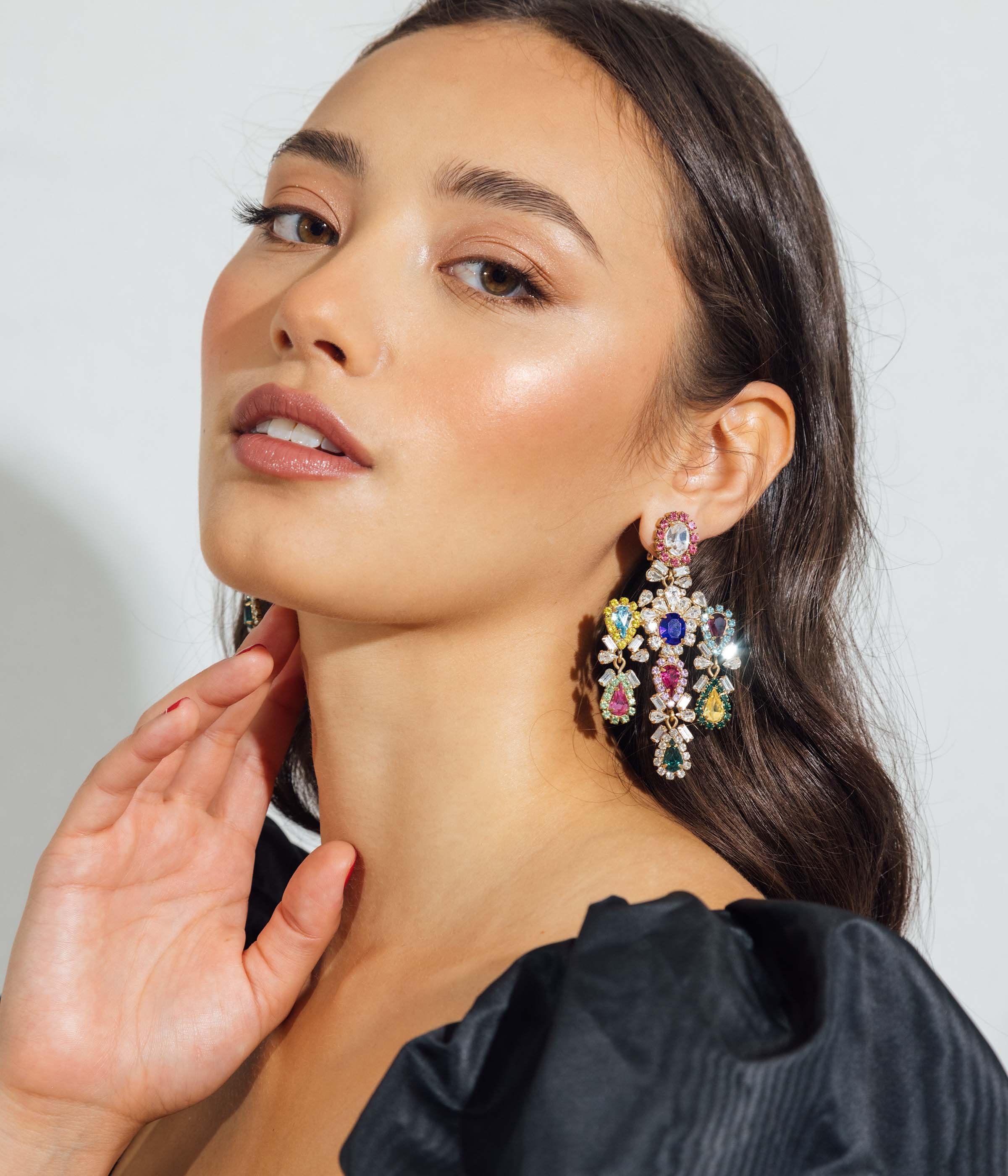 Collins Statement Clip-On Earrings - Loren Hope