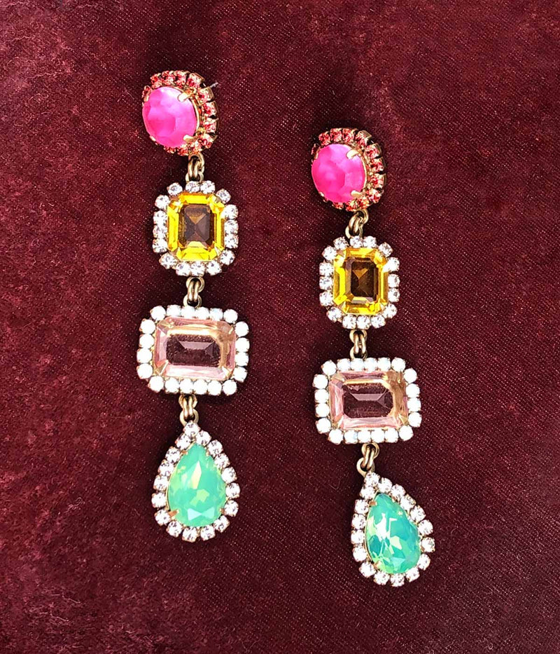 Emily Four Drop Earrings