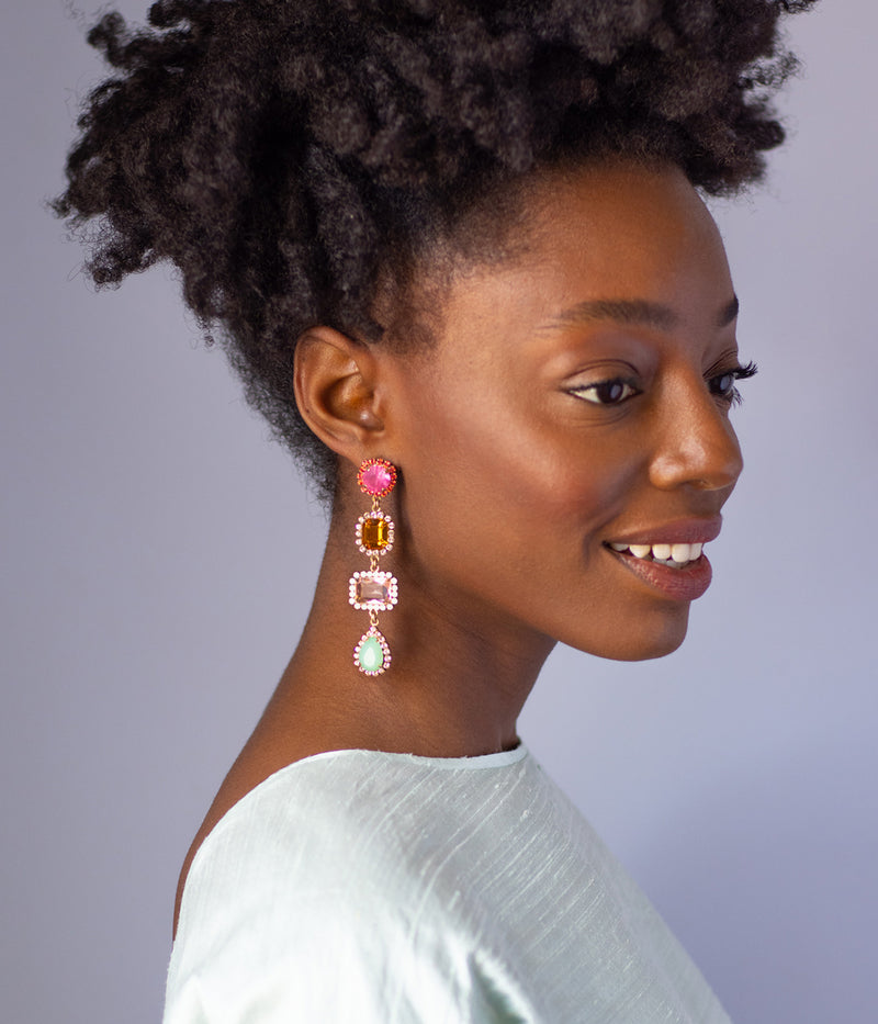 Emily Four Drop Earrings