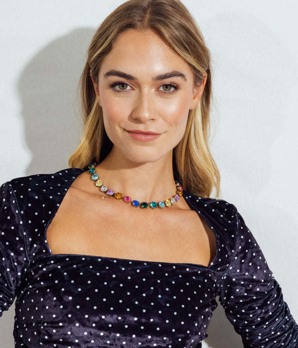 Kaylee Necklace in Confetti Ombré