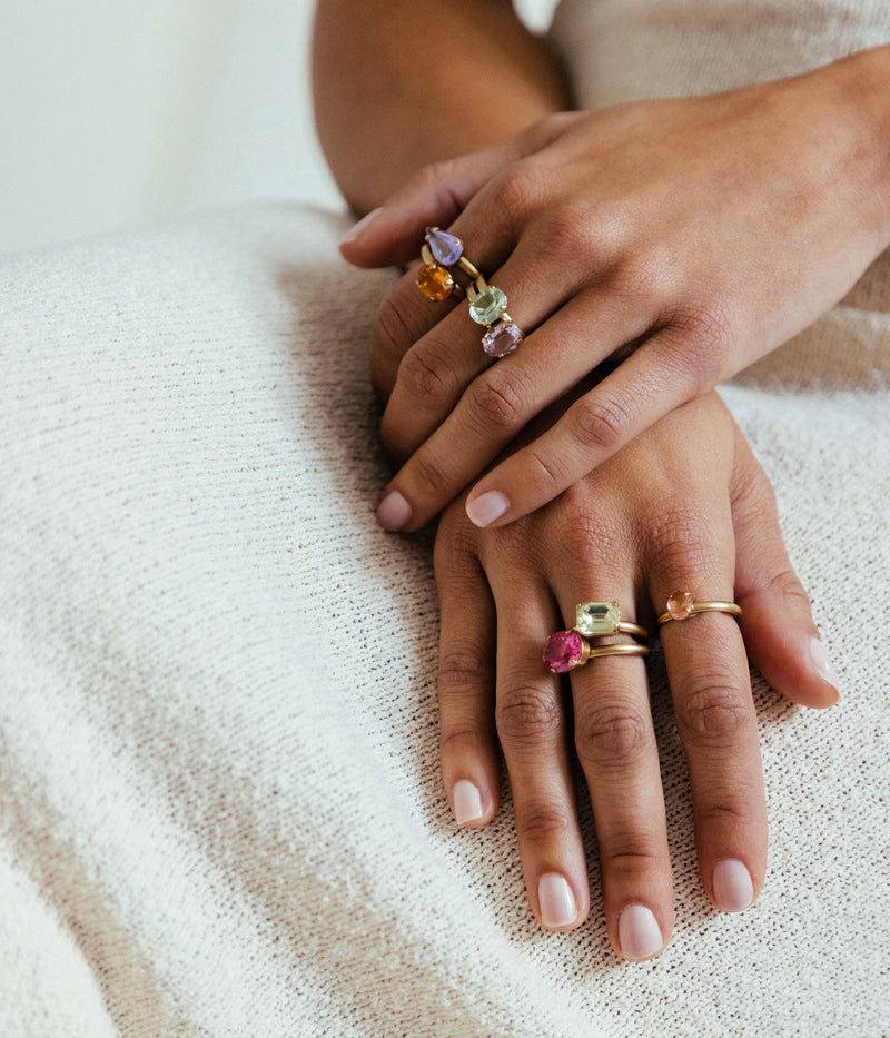 Kennedy Stackable Ring Set – Loren Hope