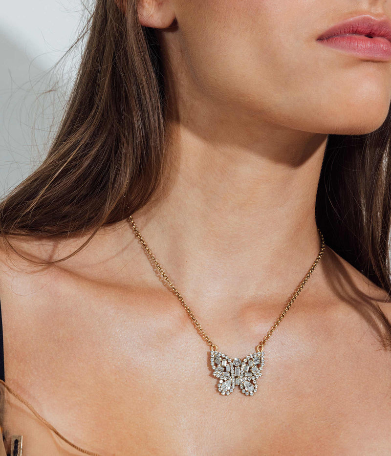 Mariah Butterfly Necklace