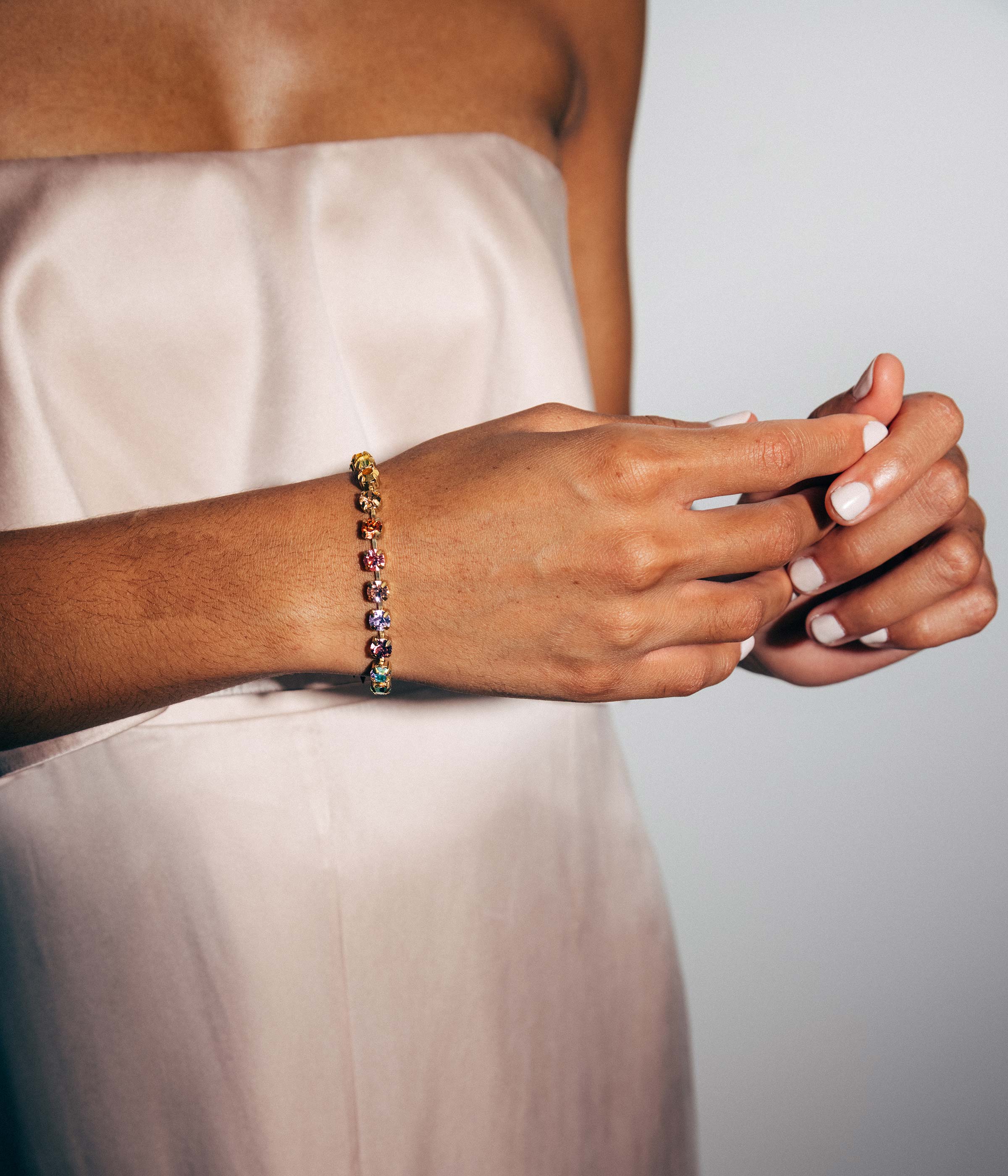 Milly Slider Bracelet in Daydreamer Ombré - Loren Hope