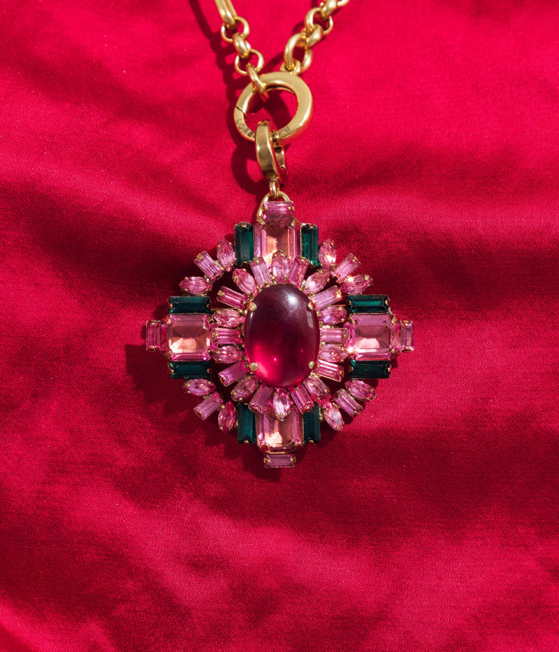 Rose Convertible Pendant/Brooch
