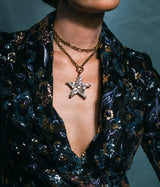 Starlight Convertible Pendant/Brooch in Crystal