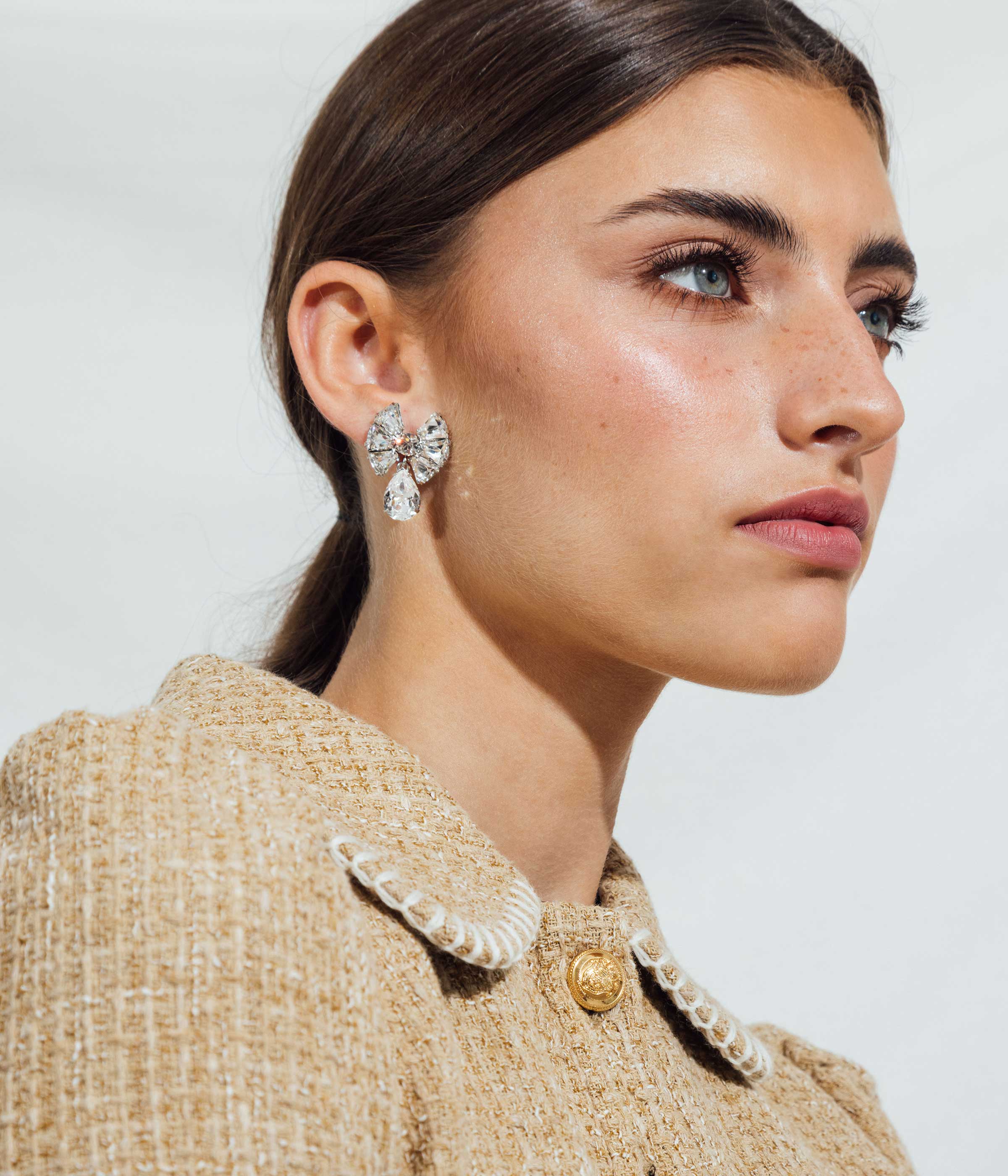 Susanna Bow Earrings - Loren Hope