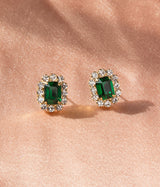 Tati Studs in Emerald