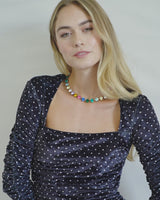 Kaylee Necklace in Confetti Ombré